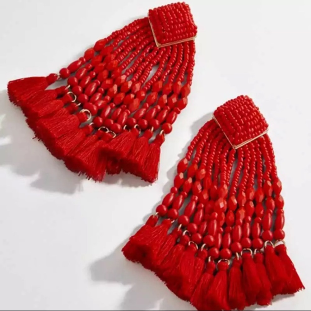 Red earring